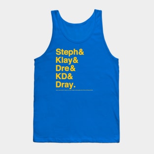 Death Lineup Version 2.0 Tank Top